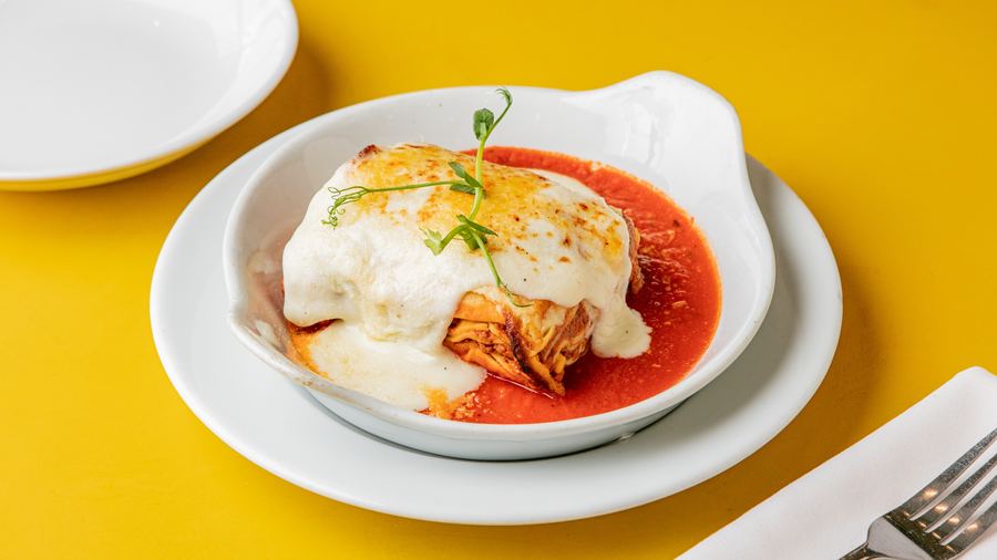 Wild boar lasagna
